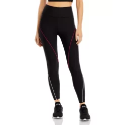 Coupon 😉 AQUA Contrast Piping High Rise 7/8 Leggings - 100% Exclusive Black 🤩