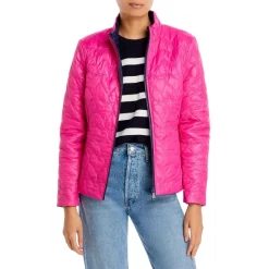 Flash Sale 😀 AQUA Reversible Heart Quilted Jacket - 100% Exclusive Hot Pink 🛒