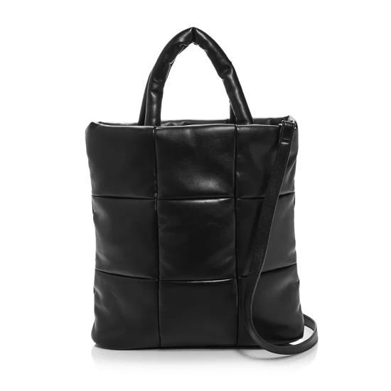 Best Sale ๐ AQUA Quilted Crossbody Tote - 100% Exclusive Tan โค๏ธ