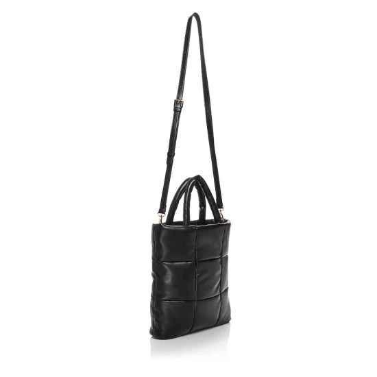 Best Sale ๐ AQUA Quilted Crossbody Tote - 100% Exclusive Tan โค๏ธ - Image 4