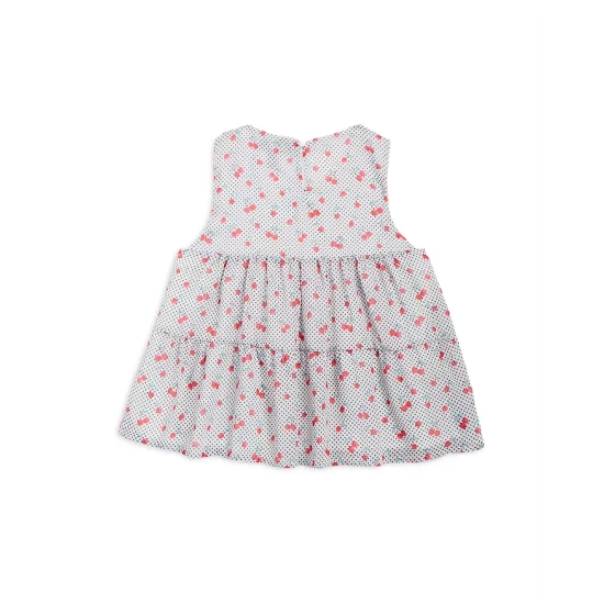 Best Pirce β AQUA π§ Girls' Polka Dot & Cherries Print Swing Tank, Big Kid - 100% Exclusive Red/navy π - Image 2