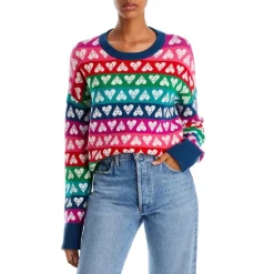 Buy ❤️ AQUA Rainbow Heart Crewneck Sweater - 100% Exclusive Multi ✨