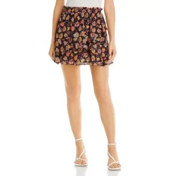 Coupon ❤️ AQUA Tapestry Floral Mini 👗 Skirt - 100% Exclusive Multi ✨