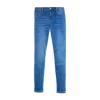 Best Sale 😍 AQUA 👧 Girls' Diane Mid Rise Skinny 👖 Jeans, Big Kid - 100% Exclusive Indigo 👏