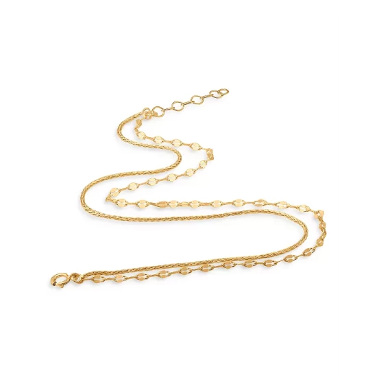Best Pirce 🎁 AQUA Double-Row Chain Anklet- 100% Exclusive Gold ⭐ - Image 2
