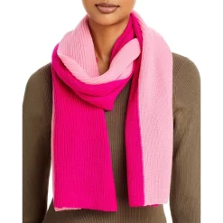 Coupon 🎉 AQUA Color Block Scarf - 100% Exclusive Black/white 🛒