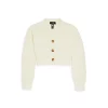 Brand new ⭐ AQUA 👧 Girls' Dry Yarn Crop Cardigan, Big Kid - 100% Exclusive Cream ⭐