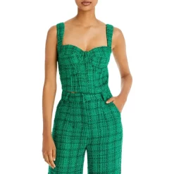 Deals 🧨 AQUA Tweed Bustier Top - 100% Exclusive Purple 👍