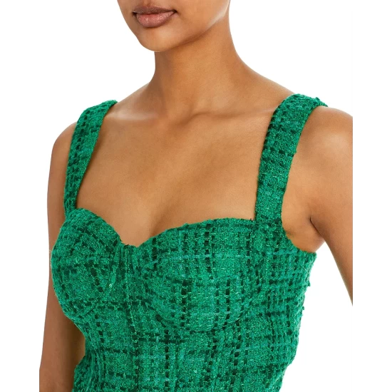 Deals ๐งจ AQUA Tweed Bustier Top - 100% Exclusive Purple ๐ - Image 5