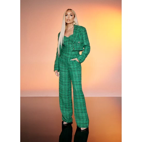 Deals ๐งจ AQUA Tweed Bustier Top - 100% Exclusive Purple ๐ - Image 6