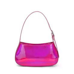 Hot Sale ⌛ AQUA Metallic Mini Bag - 100% Exclusive Pink/silver ⭐