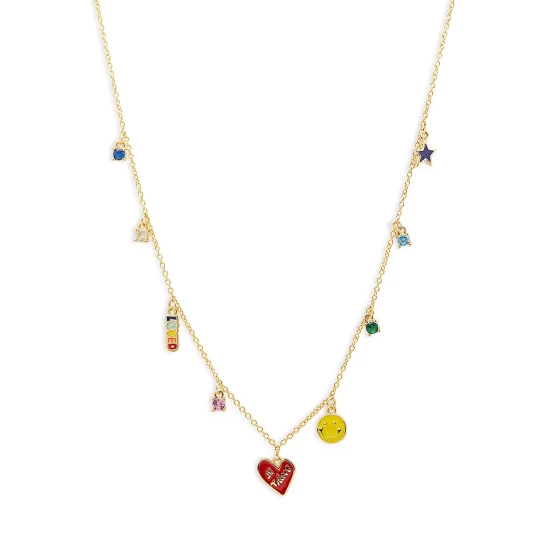 New ๐ฅ AQUA Charm Necklace, 16"-18" - 100% Exclusive Multi ๐ - Image 3