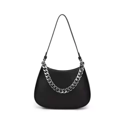 Promo 🌟 AQUA Small Shoulder Bag With Chain - 100% Exclusive White/silver 🔔