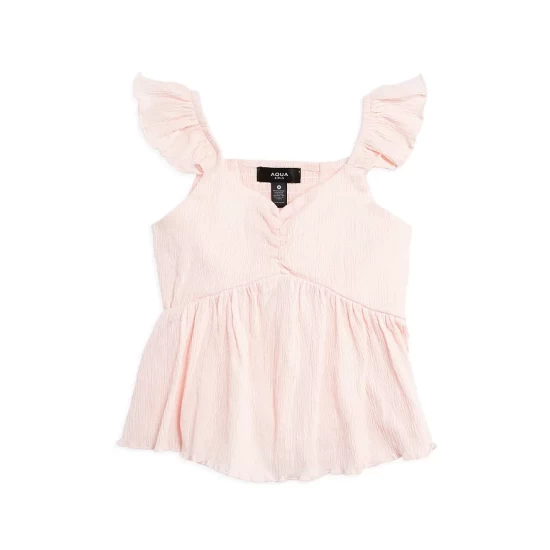 Best reviews of β AQUA π§ Girls' Flutter Tank - Big Kid - 100% Exclusive Pink π