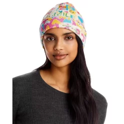 Budget 👏 AQUA Love Print Beanie - 100% Exclusive Multi ✔️
