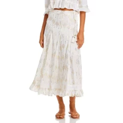 Top 10 🛒 AQUA Metallic Print Midi 👗 Skirt Swim Cover-Up - 100% Exclusive Gold ✨