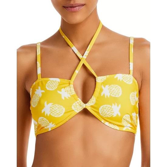 New ๐ AQUA Pineapple Print ๐ Bikini Top & Pineapple Print ๐ Bikini Bottom - 100% Exclusives ๐ - Image 3