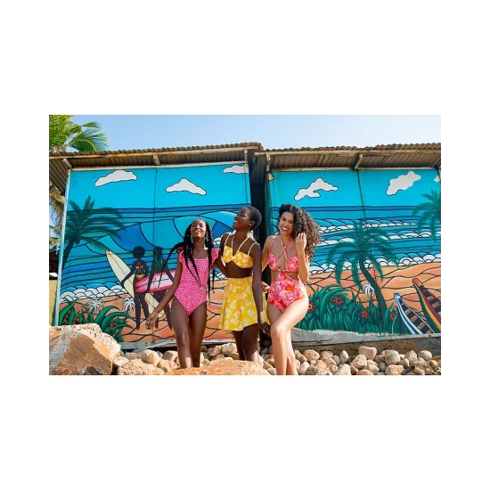 New ๐ AQUA Pineapple Print ๐ Bikini Top & Pineapple Print ๐ Bikini Bottom - 100% Exclusives ๐ - Image 7