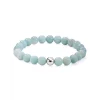 Flash Sale ⌛ AQUA Sterling Silver & Stone Beaded Stretch Bracelet - 100% Exclusive Amazonite/silver 🤩