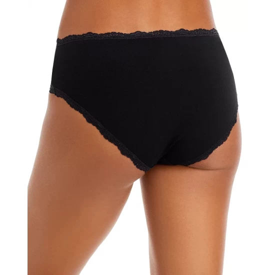 Outlet ๐ AQUA Lace Trim Hipster - 100% Exclusive Black ๐ - Image 2