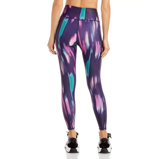 Outlet π₯° AQUA High Rise 7/8 Leggings - 100% Exclusive Black Combo π€© - Image 2