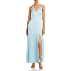 Best deal 🔥 AQUA Fit And Flare Gown - 100% Exclusive Cool Blue 😍
