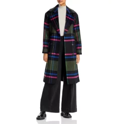 Budget ⌛ AQUA Plaid Duster Trench 🧥 Coat - 100% Exclusive Bold Plaid 😉