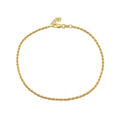 Brand new 💯 AQUA Rope Chain Ankle Bracelet - 100% Exclusive Gold 😉