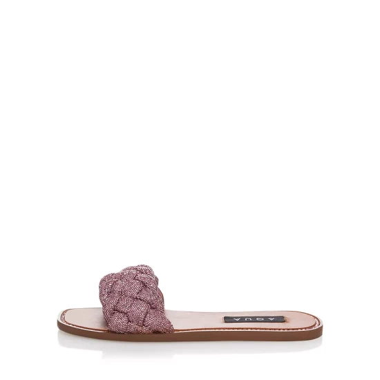 Outlet 🥰 AQUA 👩 Women's Ivy Slip On 🩴 Sandals - 100% Exclusive Pink 💯 - Image 2