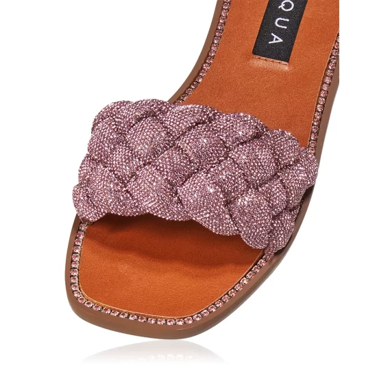 Outlet 🥰 AQUA 👩 Women's Ivy Slip On 🩴 Sandals - 100% Exclusive Pink 💯 - Image 5