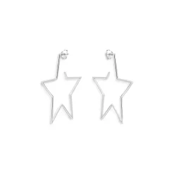 Brand new 🎁 AQUA Star Drop Earrings In Sterling Silver - 100% Exclusive ❤️