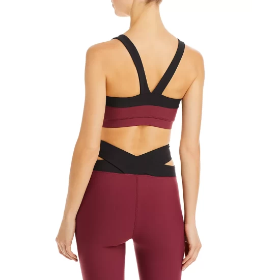 Budget ✨ AQUA Colorblock Bra & Cutout Super High Rise 7/8 Leggings - 100% Exclusive Black 😍 - Image 3