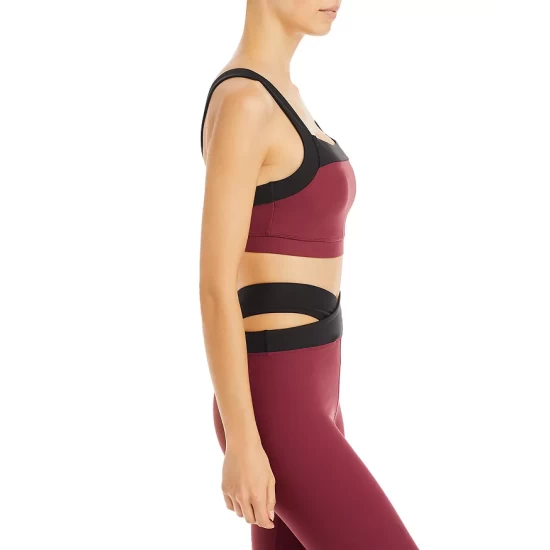 Budget ✨ AQUA Colorblock Bra & Cutout Super High Rise 7/8 Leggings - 100% Exclusive Black 😍 - Image 4