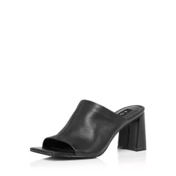 Brand new 👍 AQUA 👩 Women's Toga High Heel Slide 🩴 Sandals - 100% Exclusive Dark Tan 🛒