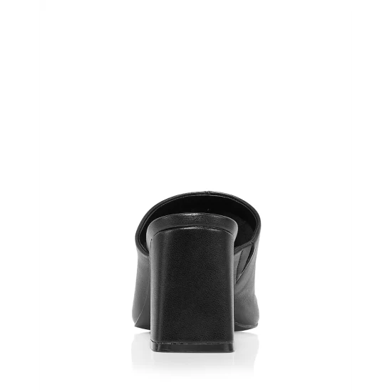 Brand new 👍 AQUA 👩 Women's Toga High Heel Slide 🩴 Sandals - 100% Exclusive Dark Tan 🛒 - Image 4