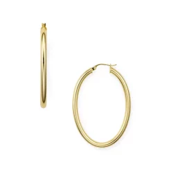 Top 10 🌟 AQUA Tube Hoop Earrings In 18K Gold-Plated Sterling Silver - 100% Exclusive 😉