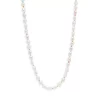 Deals 🥰 AQUA Simulated Pearl & Bead Necklace, 14" - 100% Exclusive White ⭐