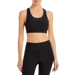 Brand new 🛒 AQUA Sweetheart Mesh Sports Bra - 100% Exclusive Black 🌟