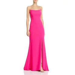 Coupon 👏 AQUA Strapless Gown - 100% Exclusive Pink 🔥