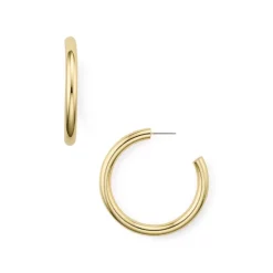 Discount ✔️ AQUA Hoop Earrings - 100% Exclusive Gold 👏