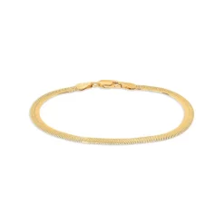 Best Pirce 👏 AQUA Herringbone Chain Bracelet - 100% Exclusive Gold 💯