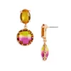 Cheap 🎁 AQUA Pink And Yellow Drop Earrings - 100% Exclusive Pink/yellow 👏