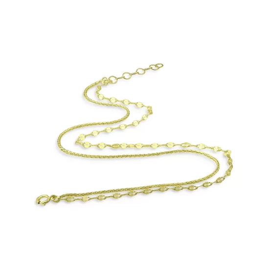 Cheap ๐ AQUA Double-Row Chain Anklet- 100% Exclusive White ๐ - Image 2