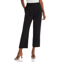 Promo ✨ AQUA Farmers Market High Waist Cropped Pants - 100% Exclusive Black ⭐
