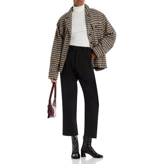 Promo โจ AQUA Farmers Market High Waist Cropped Pants - 100% Exclusive Black โญ - Image 2