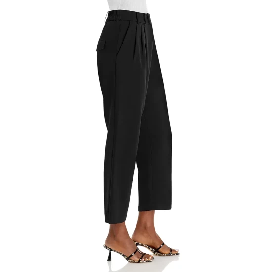 Promo โจ AQUA Farmers Market High Waist Cropped Pants - 100% Exclusive Black โญ - Image 4