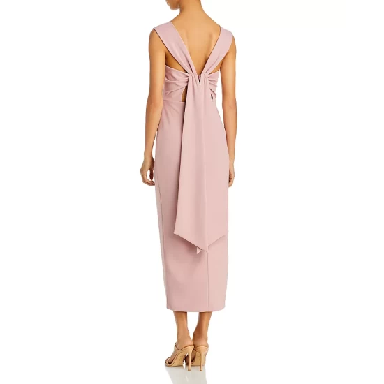 Cheapest 👍 AQUA Long Pull Through Back 👗 Dress - 100% Exclusive Rose 😍 - Image 3