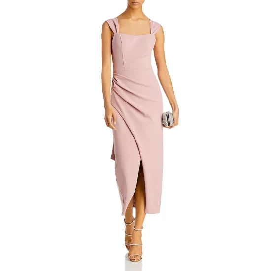 Cheapest 👍 AQUA Long Pull Through Back 👗 Dress - 100% Exclusive Rose 😍 - Image 4