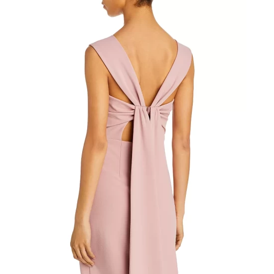 Cheapest 👍 AQUA Long Pull Through Back 👗 Dress - 100% Exclusive Rose 😍 - Image 5