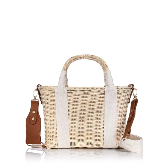 Best Pirce 🎉 AQUA Wicker Basket Bag -100% Exclusive Natural/tan 🎁